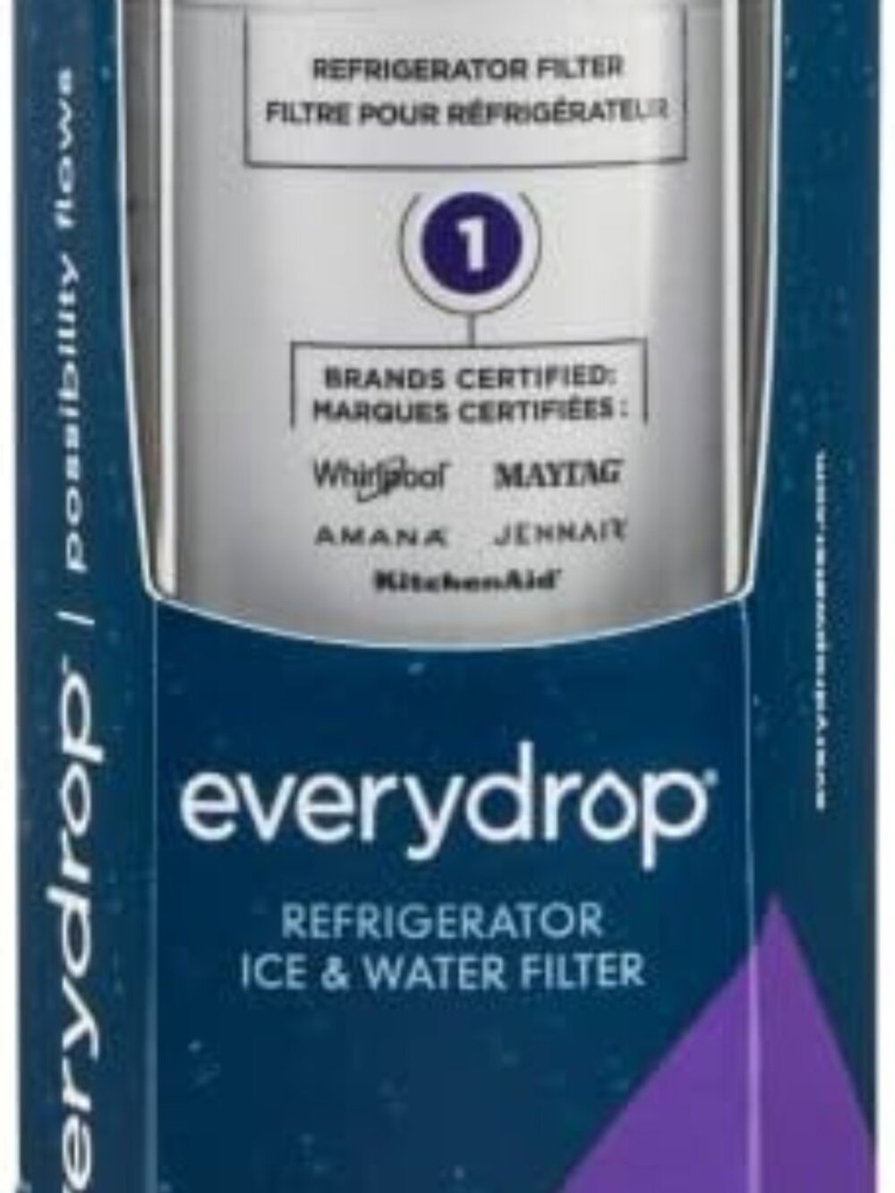 New EveryDrop Premium Refrigerator Water Filter Replacement EDR1RXD1B